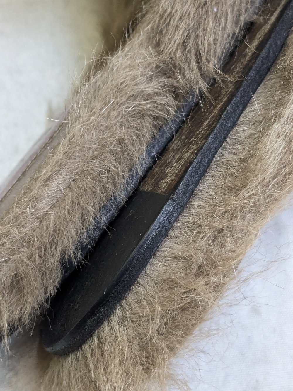 Gucci Princetown Horsebit Loafers Black Snake Fur Leather Mules - Picture 11 of 14